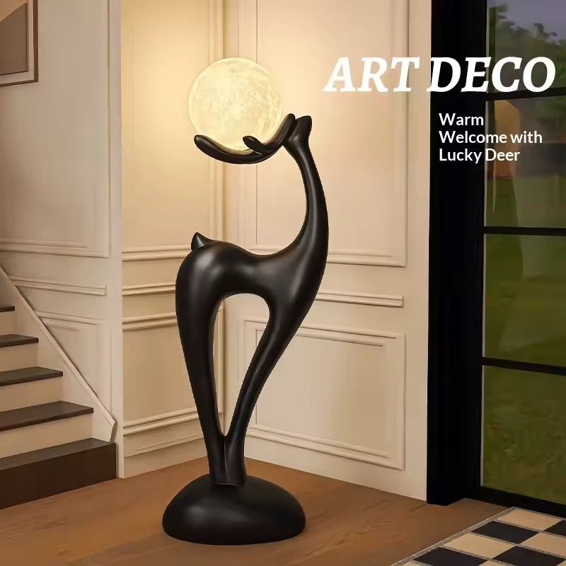 Lucky Deer Moon Lamp