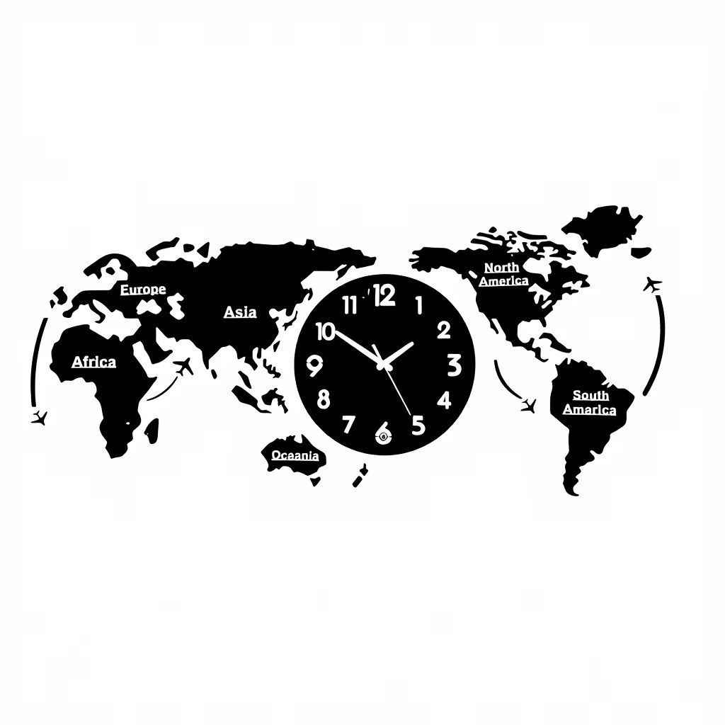 Adventure Time World Clock
