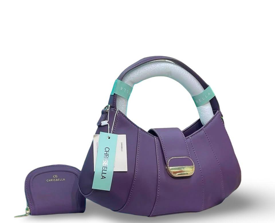 The Chrisbella Structured Purple Hobo