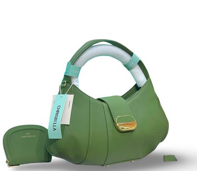 The Chrisbella Structured Green Hobo