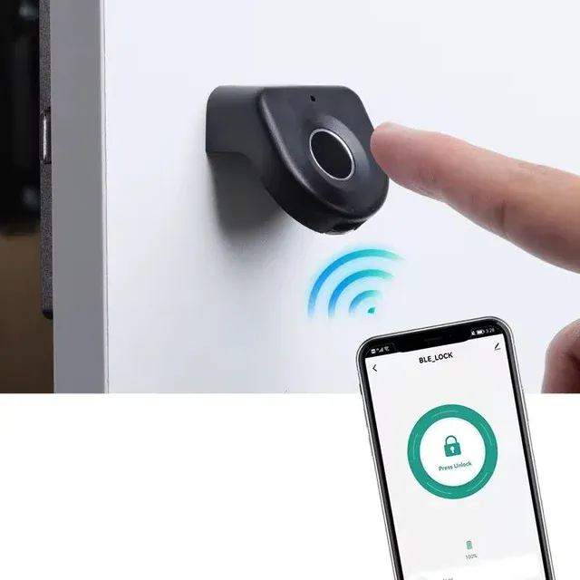 Smart Bluetooth &amp; Fingerprint Cabinet Lock