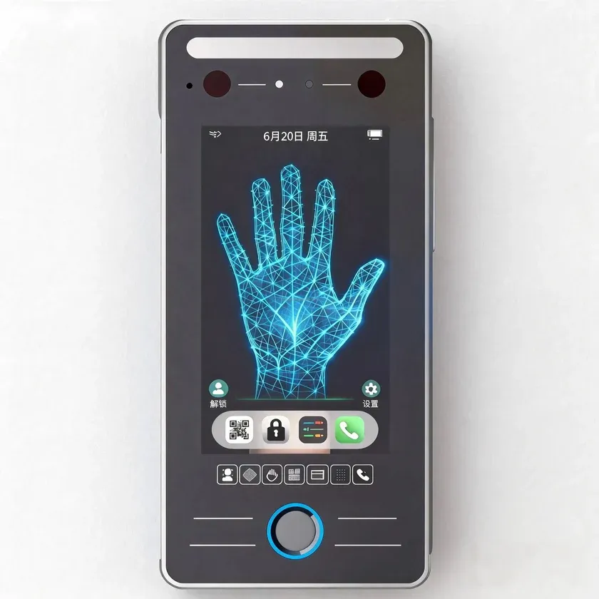 3D Palm Recognition Access Control &amp; Time Attendance Terminal