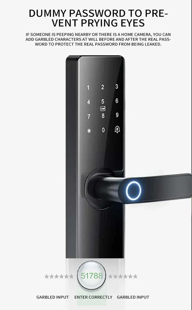 Biometric Smart Door Lock - S004