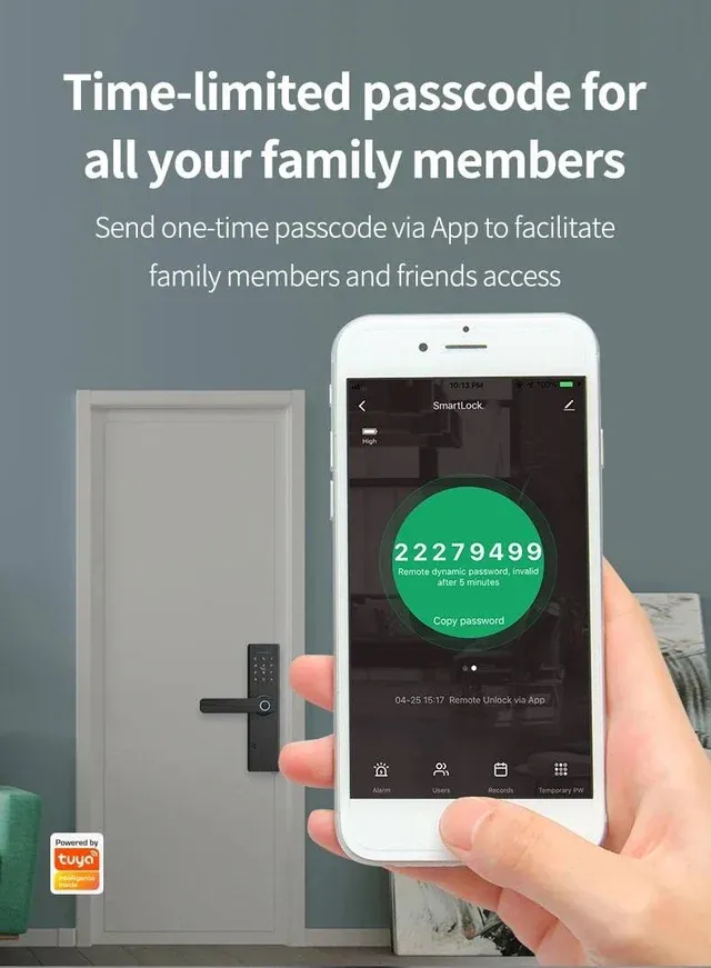 Biometric Smart Door Lock - S007