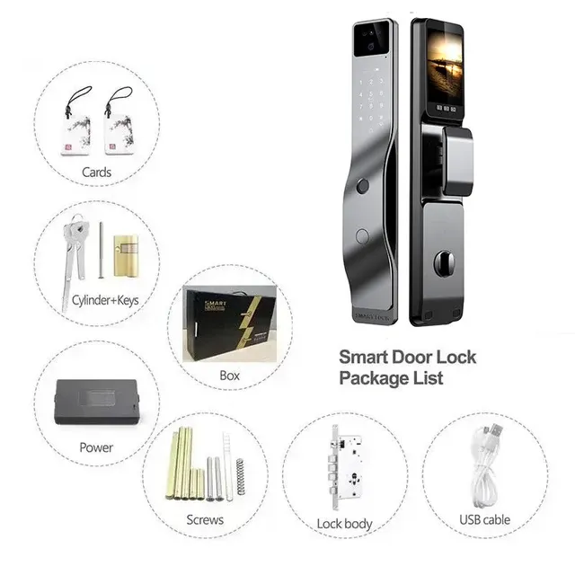 Biometric Smart Door Lock - F016