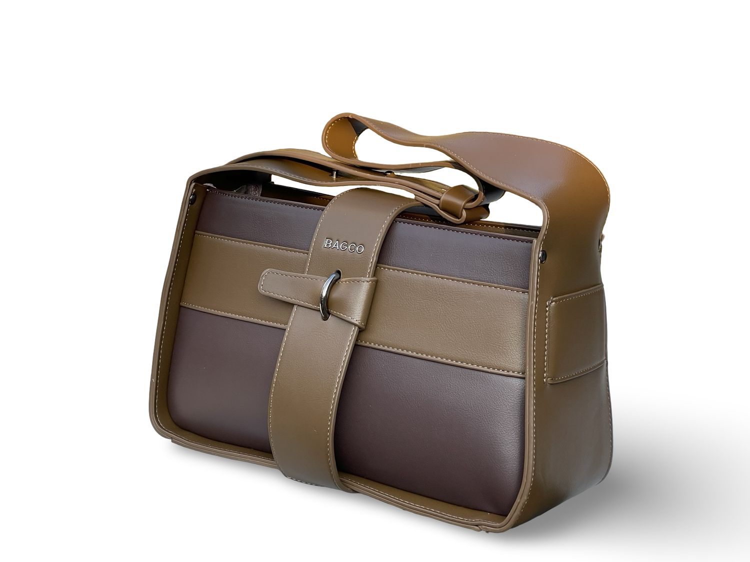 BAGCO Riviera Luxe Coffee Handbag