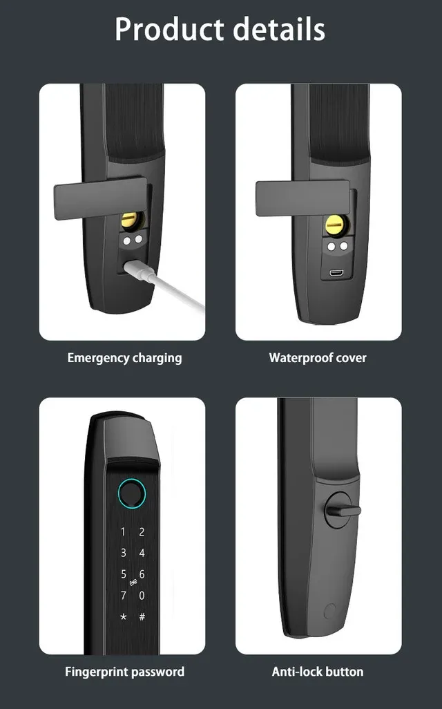 Biometric Smart Door Lock - S033
