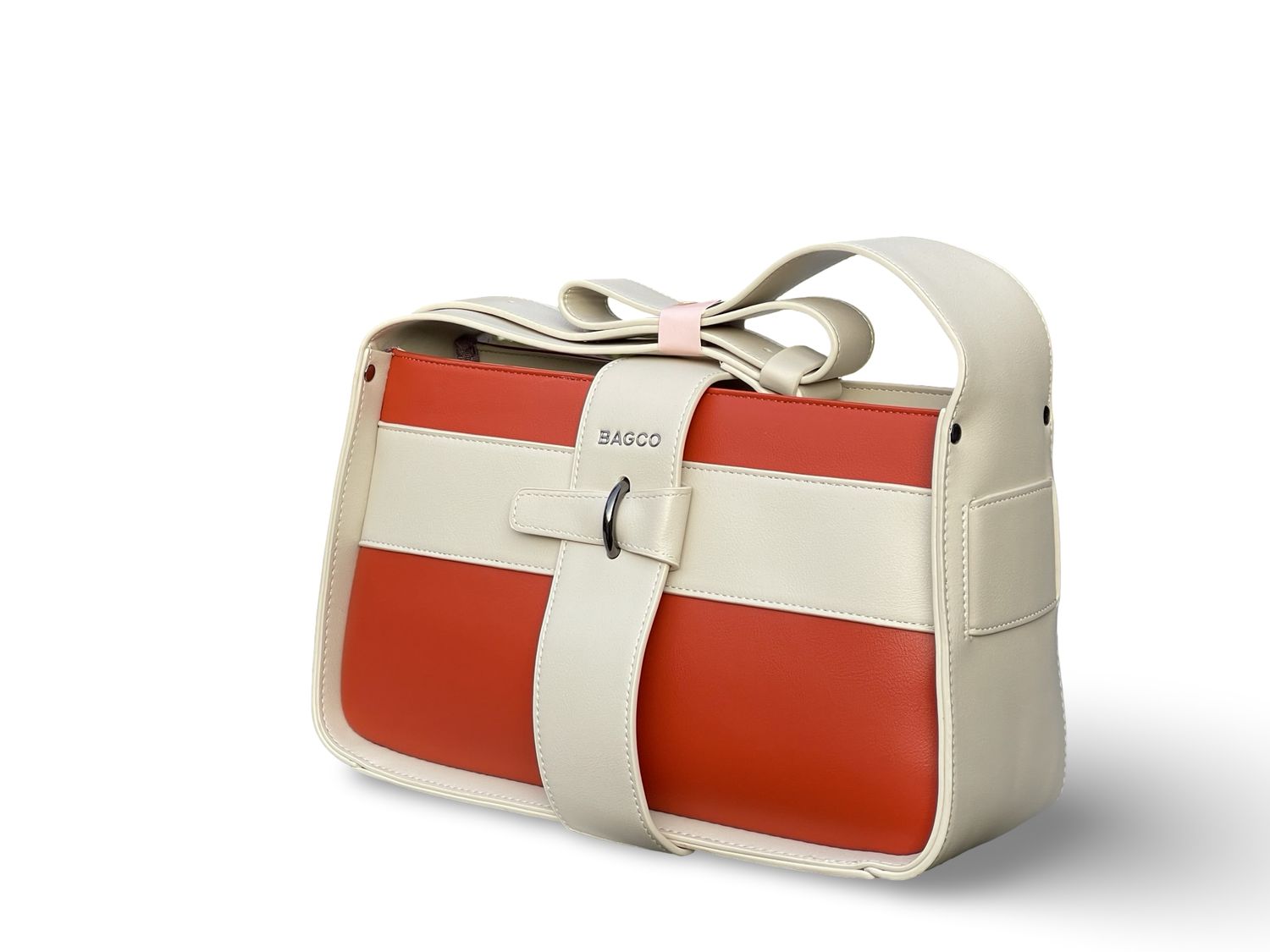 BAGCO Riviera Orange Handbag