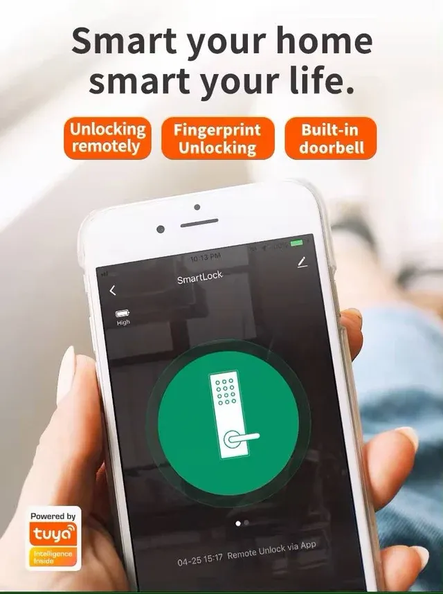 Biometric Smart Door Lock - S034