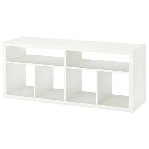 KALLAX TV bench, White, 147x60cm