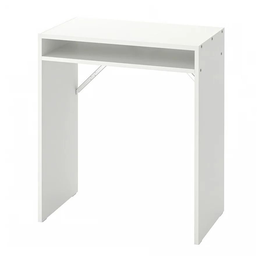 TORALD Desk, white, 65x40cm