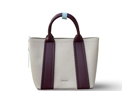 The Signature Chrisbella Off-White Luxe Tote Bag