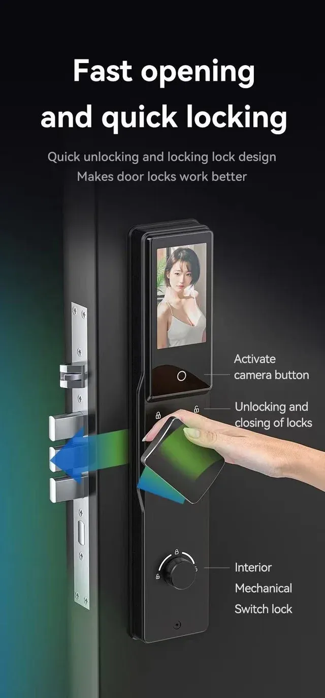 Biometric Smart Door Lock - F022