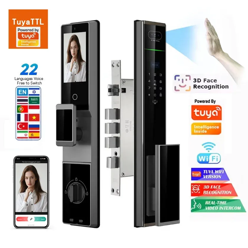 Biometric Smart Door Lock - F053