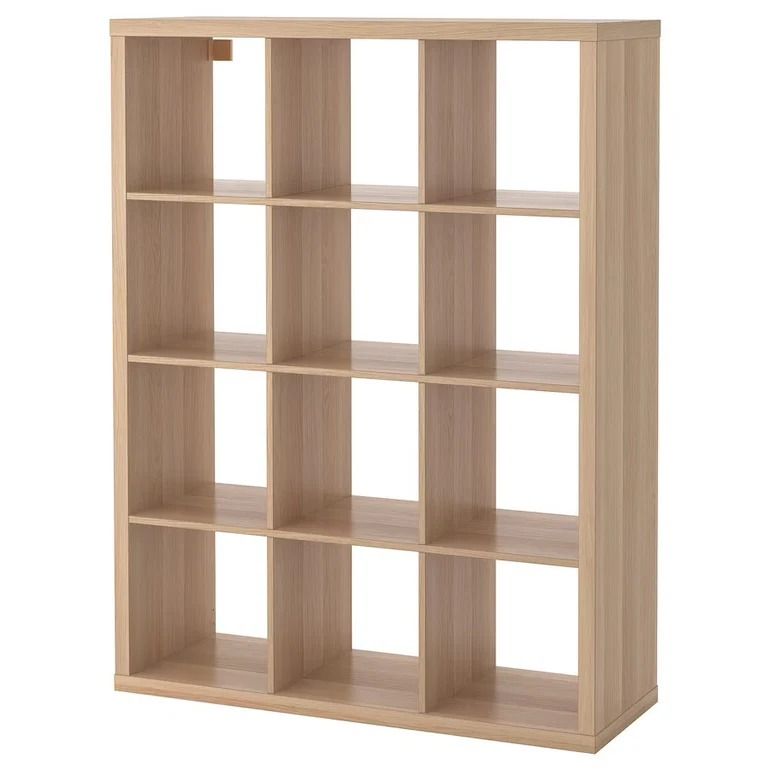 KALLAX 3x4, 112x147cm, White stained oak effect