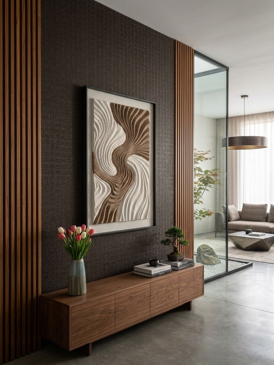 Modern Executive 3D sculpted focal piece