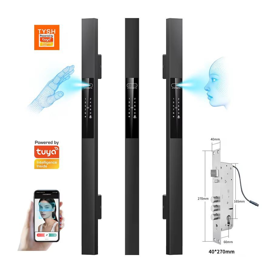 3D Face Recognition Smart Door Lock with Tuya App Control