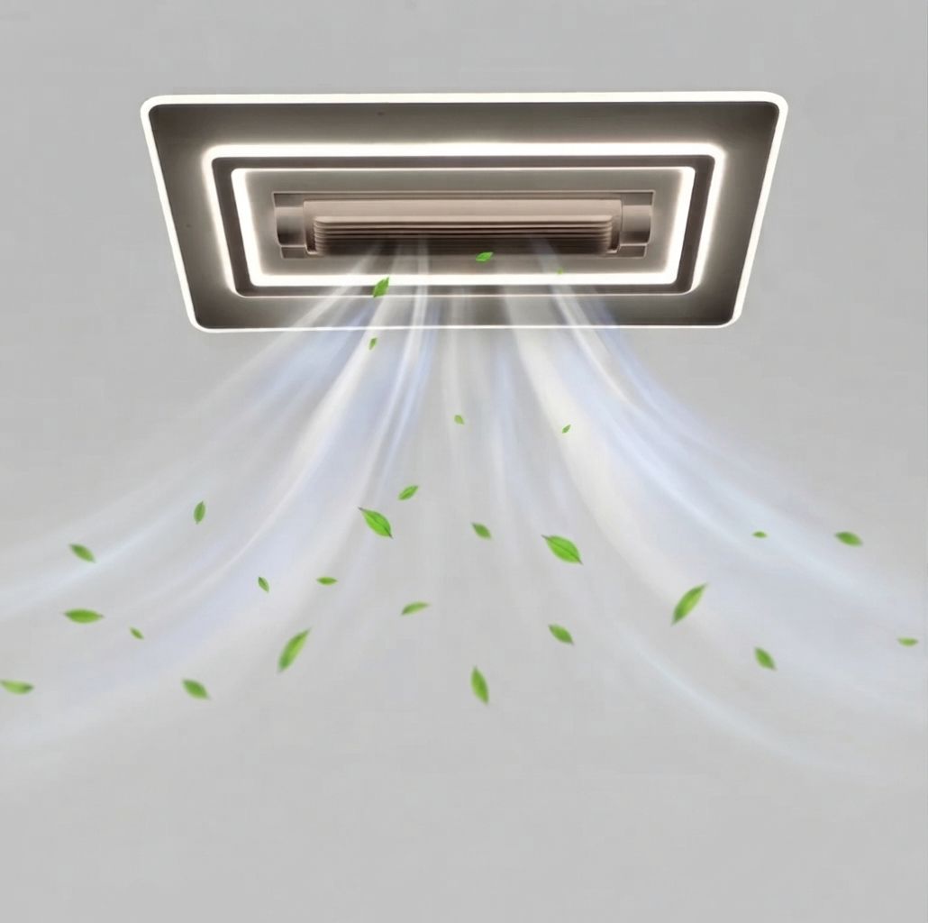 Smart 2-in-1 LED Ceiling Fan Light- Square