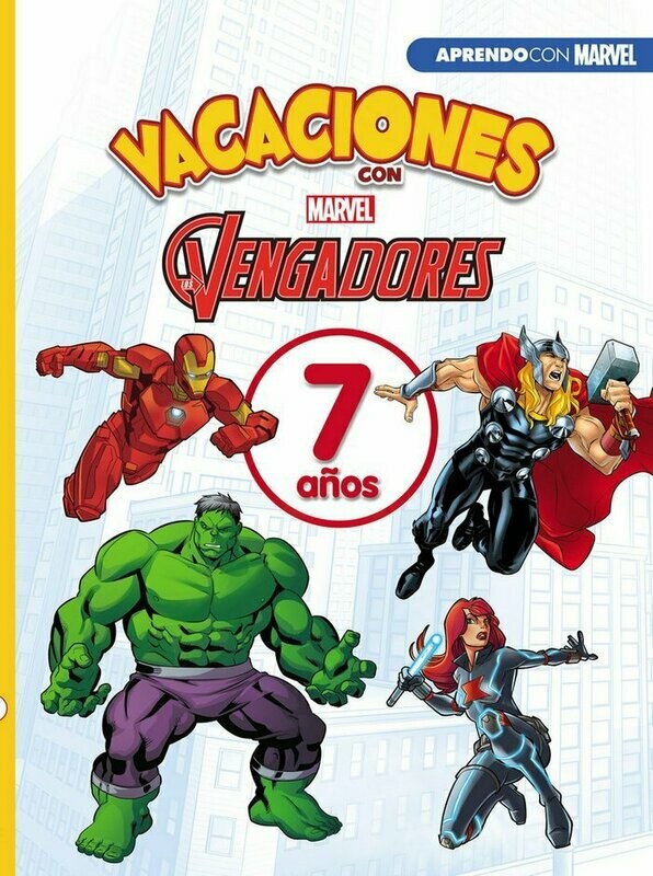 7 años - Vacaciones con Los Vengadores