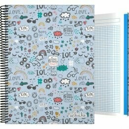 Cuaderno Tapa Dura A4 -  Power