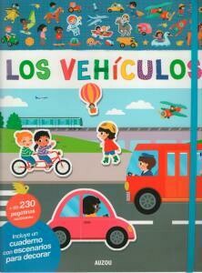 Primer libro de pegatinas, vehiculos
