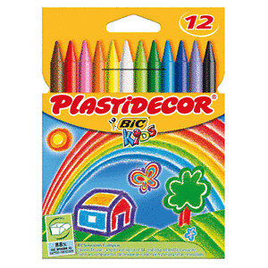 Plastidecor Bic - Caja 12 unidades
