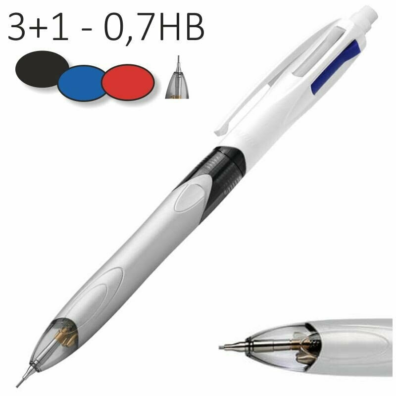 Bic Boligrafo 3 colores + portaminas 7mm