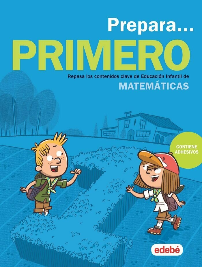 Prepara Matematicas de 1º Primaria (Con Adhesivos)