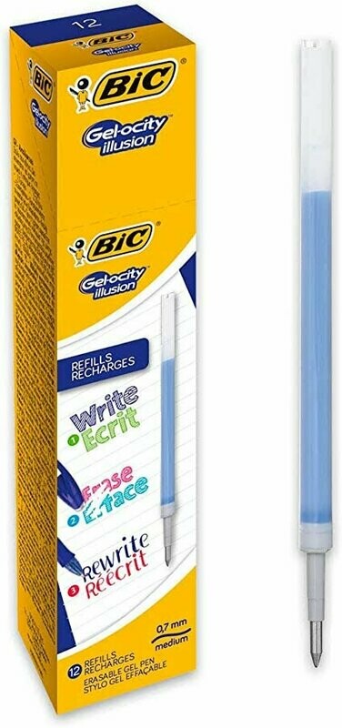Recambio Bic boligrafo borrable  Gelocity