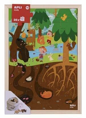Puzzle El Bosque - 28 Piezas