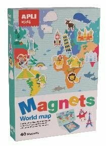 Juego Magnetico - Mapa Mundi