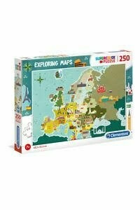 Puzzle Mapa Mundi - 250 Piezas