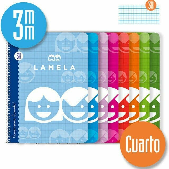 Block Lamela 3mm - Tamaño Folio
