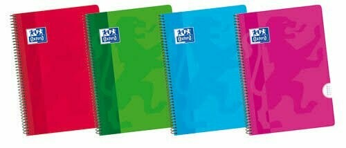 Cuaderno Oxford - Tamaño Folio - TAPA BLANDA