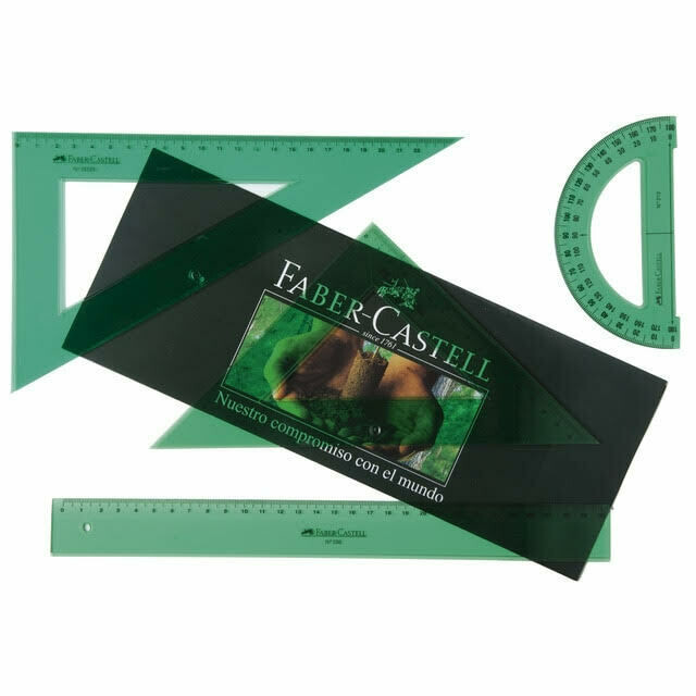 Pack de Reglas Faber- Castell Escolar