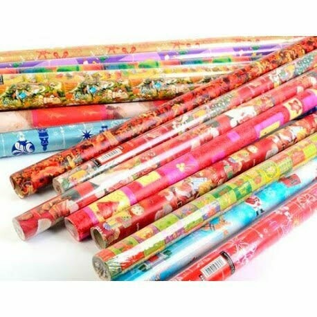 Papel de regalo - Surtidos - Medida   70 cm x 1 metro