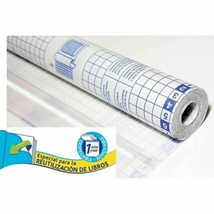 Forro libros adhesivo reutilizable - 50 cm x 1,50 mts