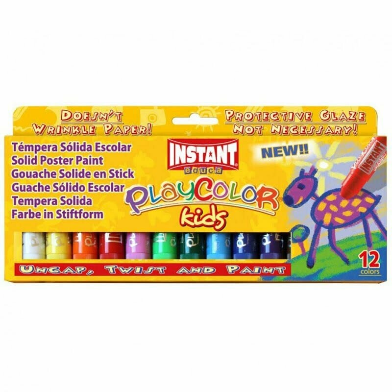 Tempera solida  - Caja 12 unidades