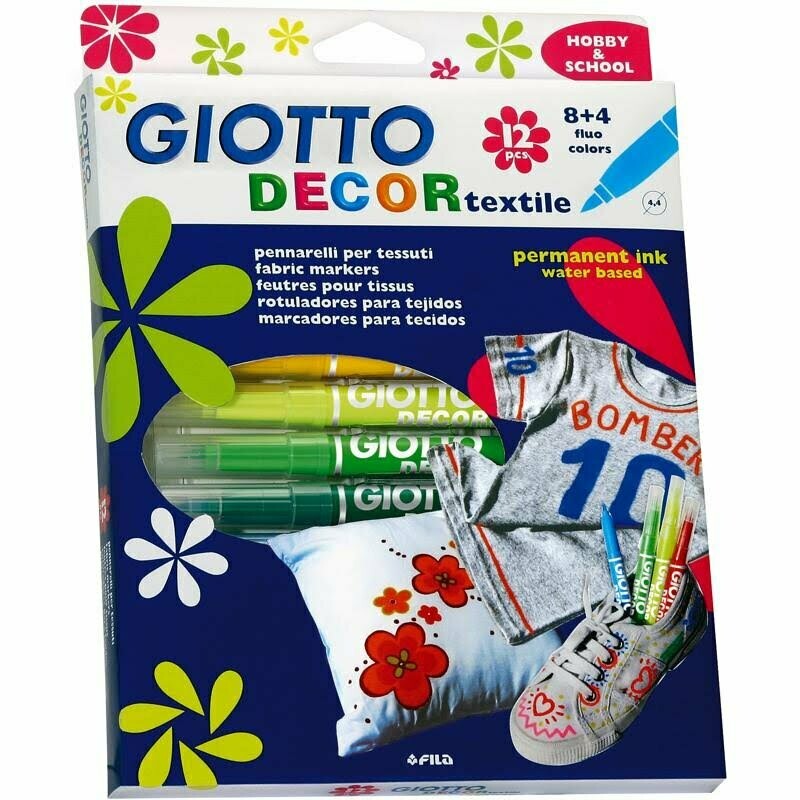 Rotulador textil - Caja 6 unidades