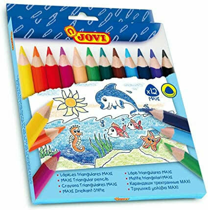Lapices de colores - Triangulares para niños