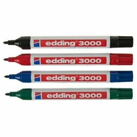Rotulador permanente Edding 3000