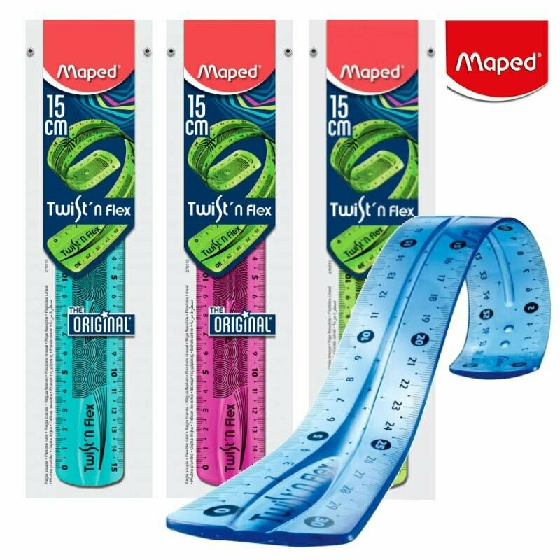 Reglas flexibles maped - 30 cm