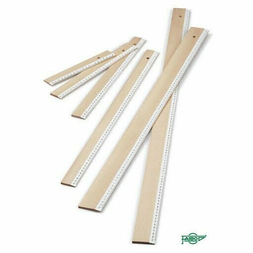 Reglas de madera - 30 cm