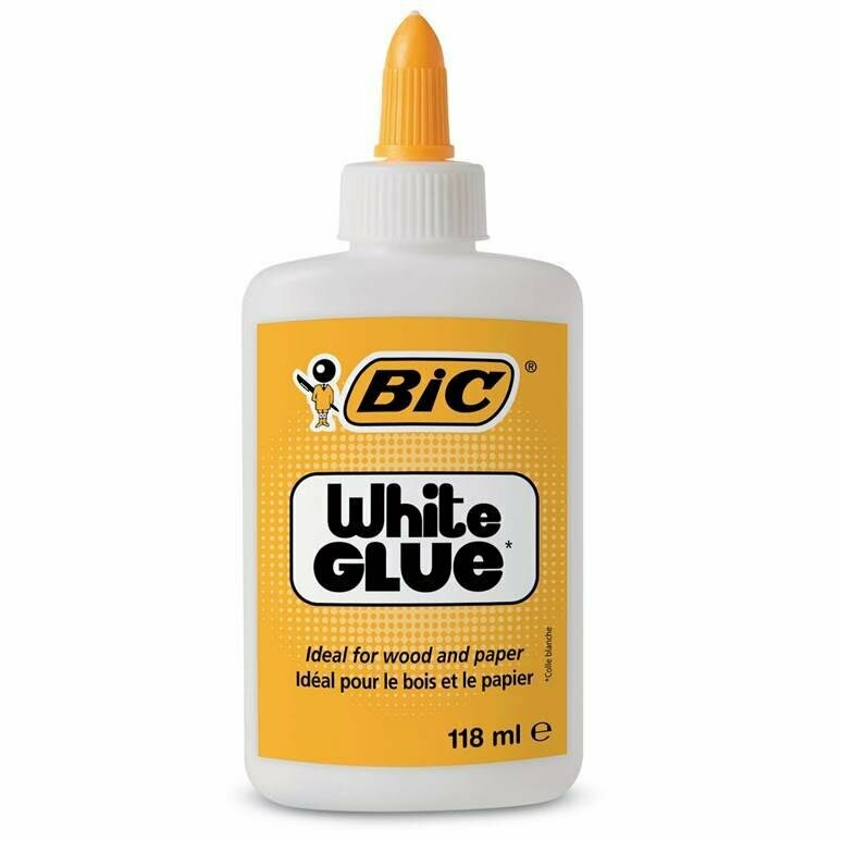 Cola blanca bic - 118 ml.