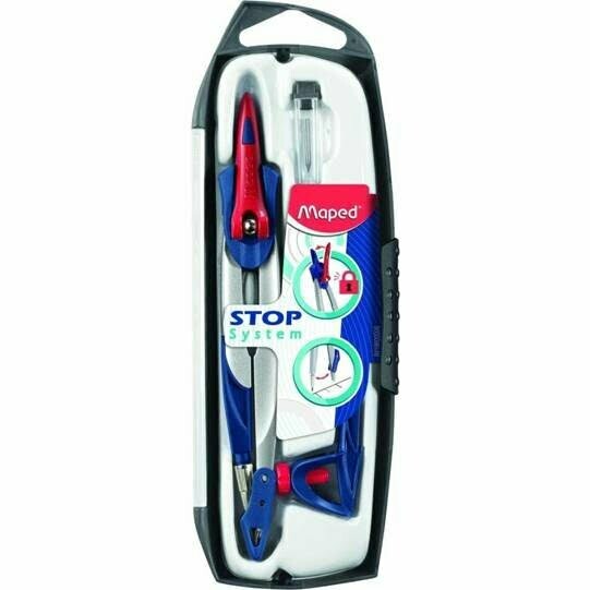 Compas Maped - Stop System - Precisión- anclaje automatico