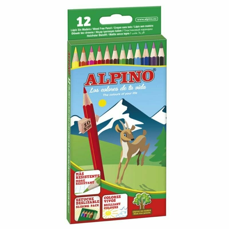 Lapices de colores Alpino - Caja de  24 unidades