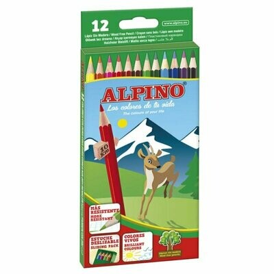 Lapices de colores Alpino - Caja de 24 unidades