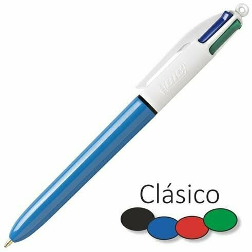 Bic  4 colores clasico - Tamaño bolsillo