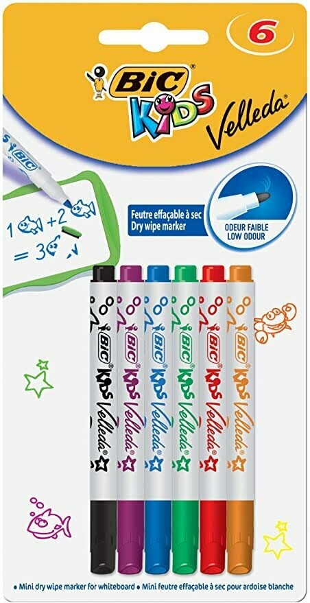 Pack  rotuladores Velleda Kid - Para pizarra