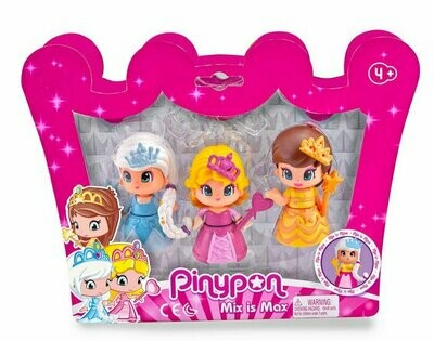 Pinypon - pack 3 princesas